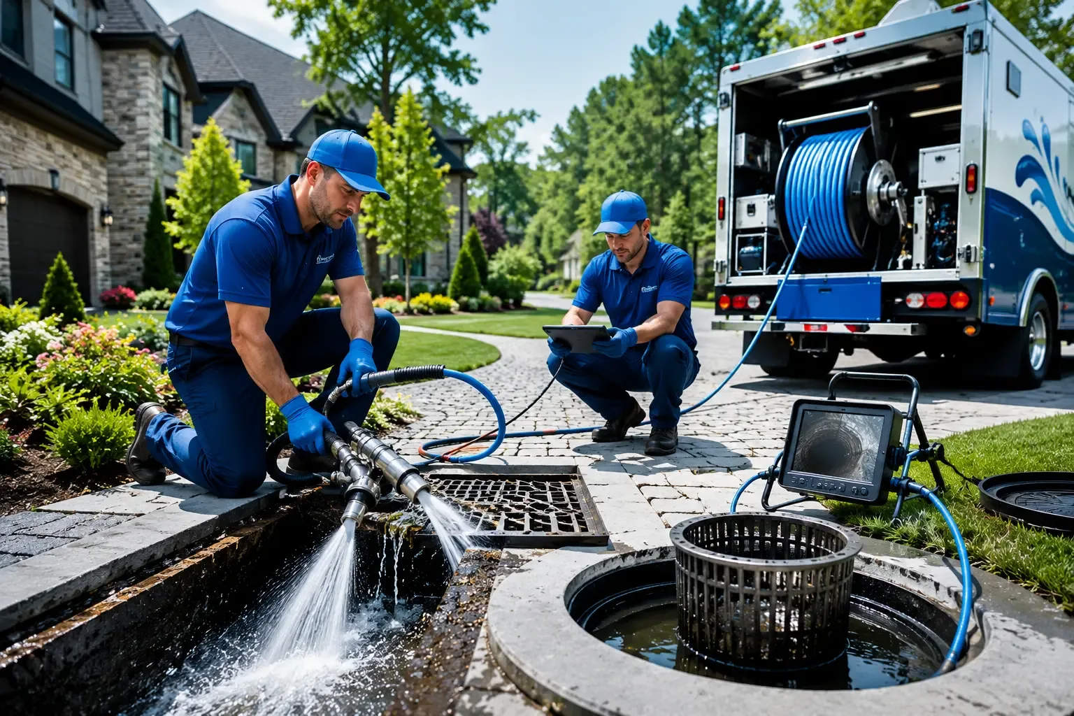 Local outdoor drain cleaning professionals in Richeyville, PA